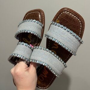 Sam Edelman sandals size 7 denim